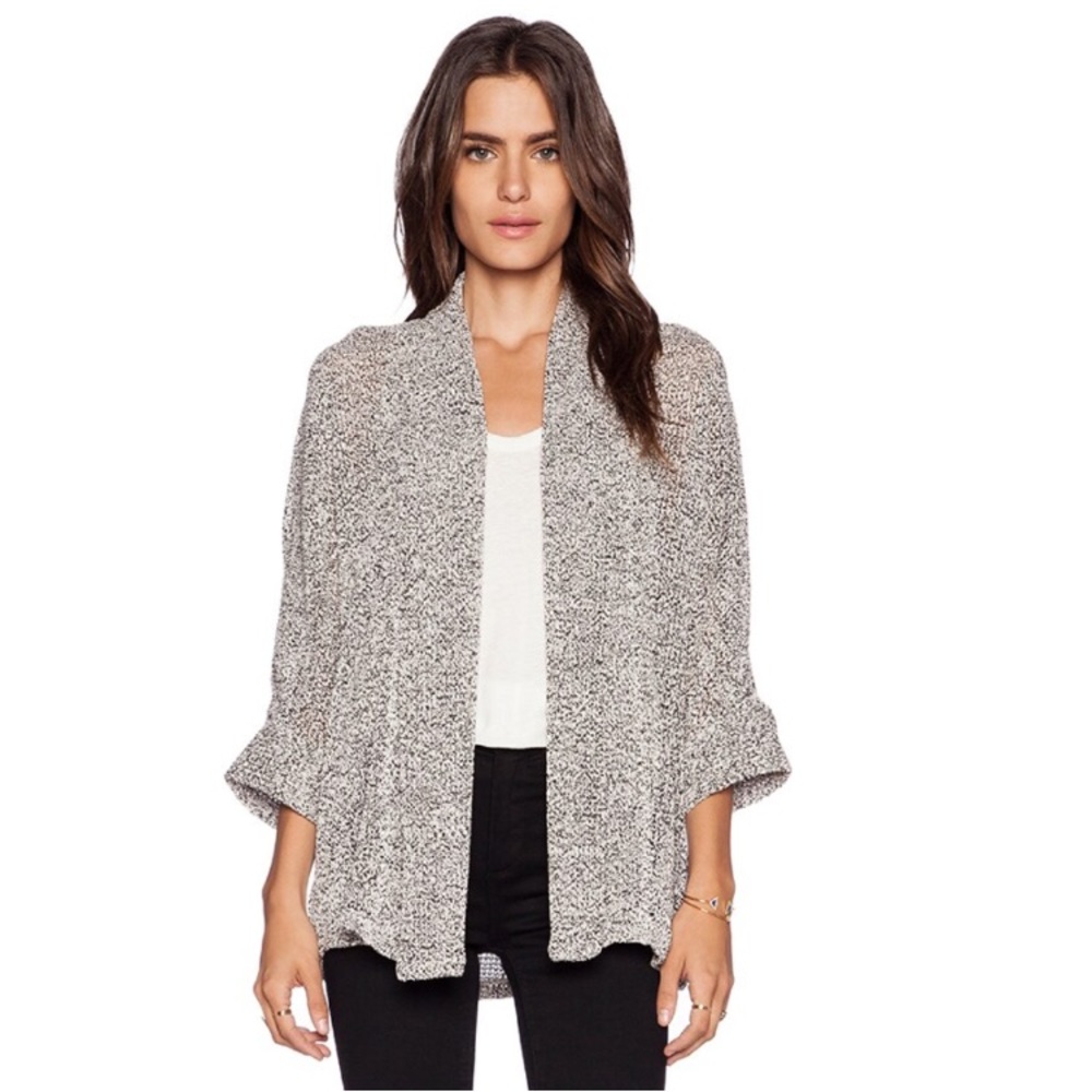 SPLENDID | Jungle Boucle Cardigan in Pearl